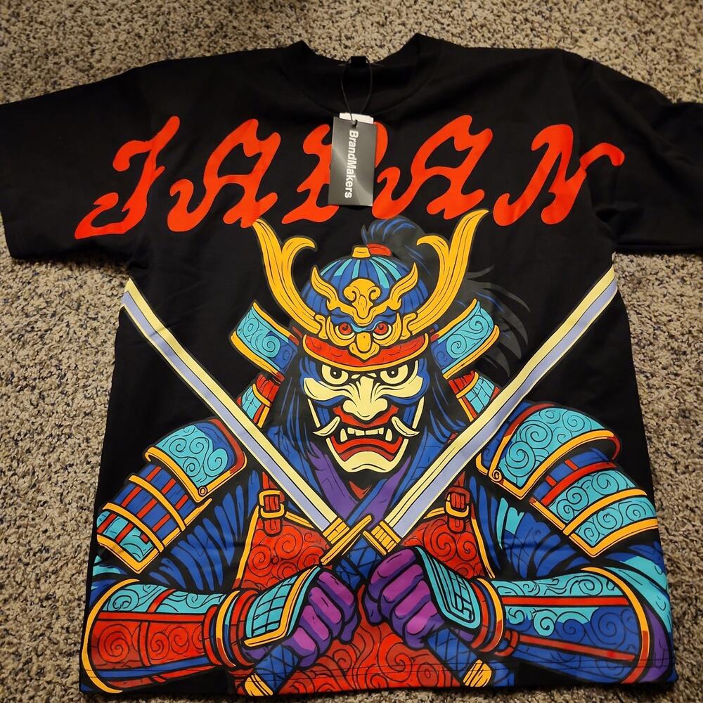 Samurai Double Print Tshirt